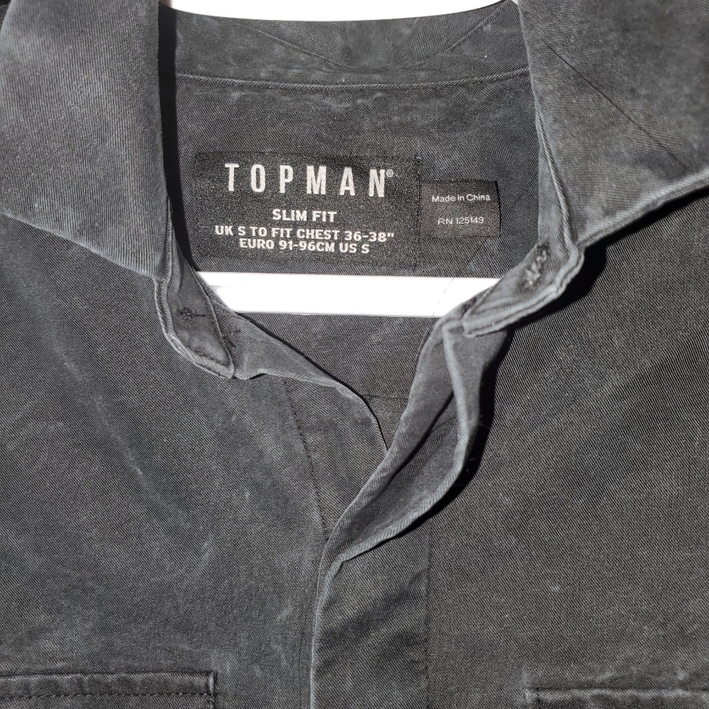 Slim fit button up